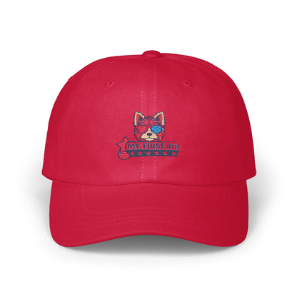 Patriotic My First 4th Embroidered Cap product type