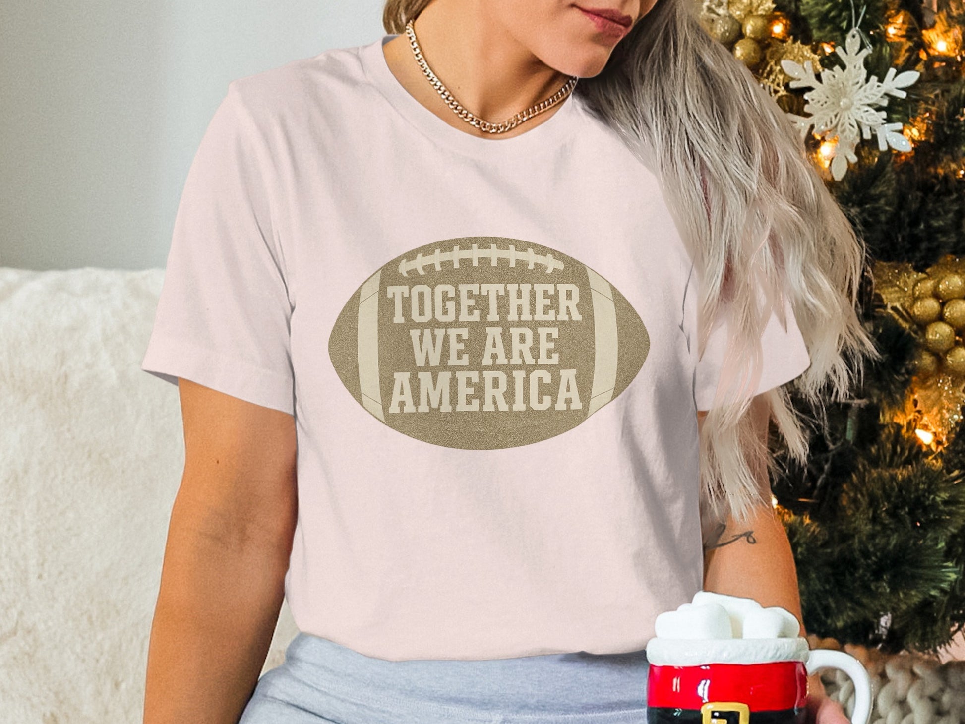 Together We Are America Football Shirt