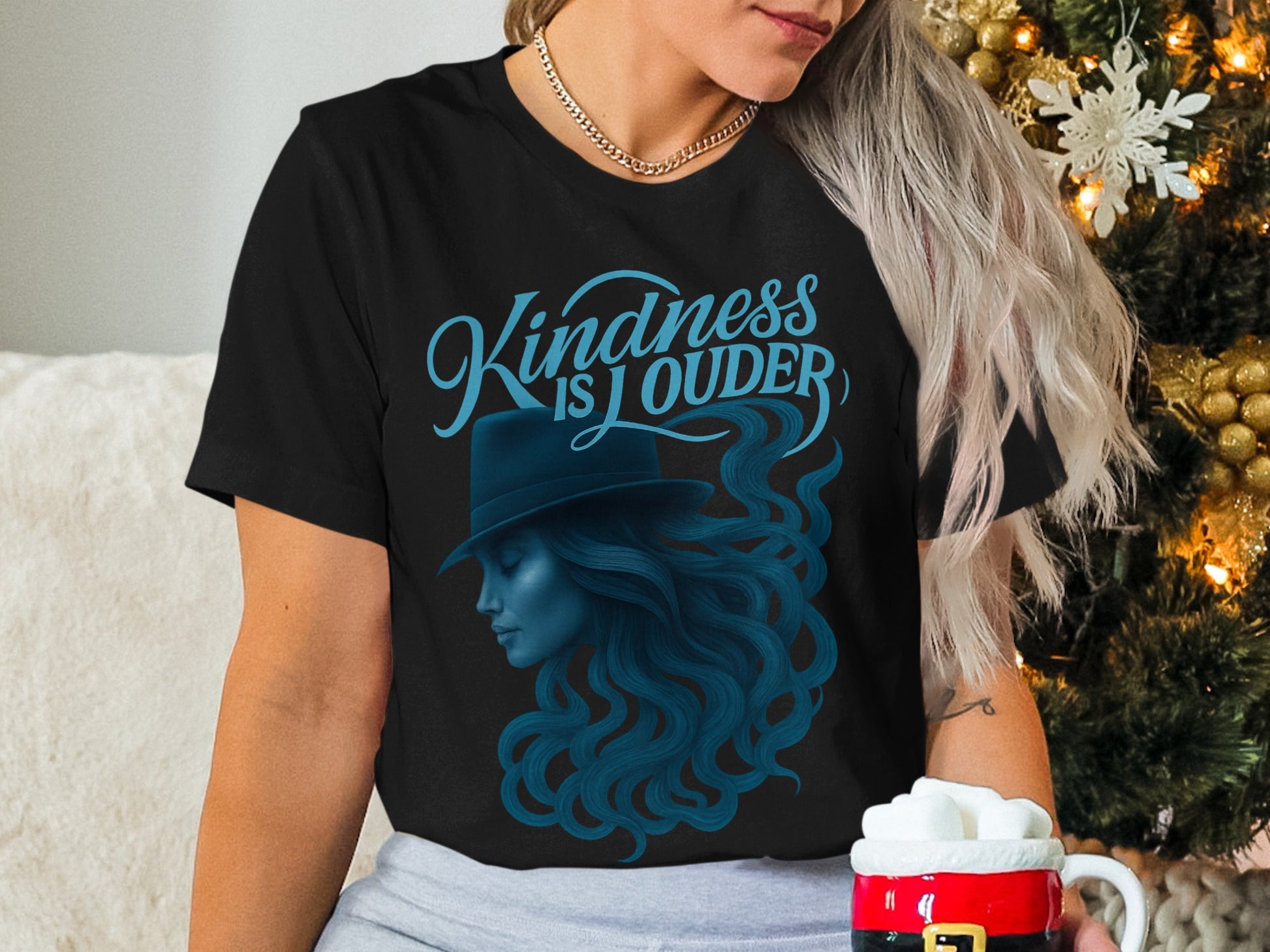 Kindness Is Louder Artistic Graphic Tee product