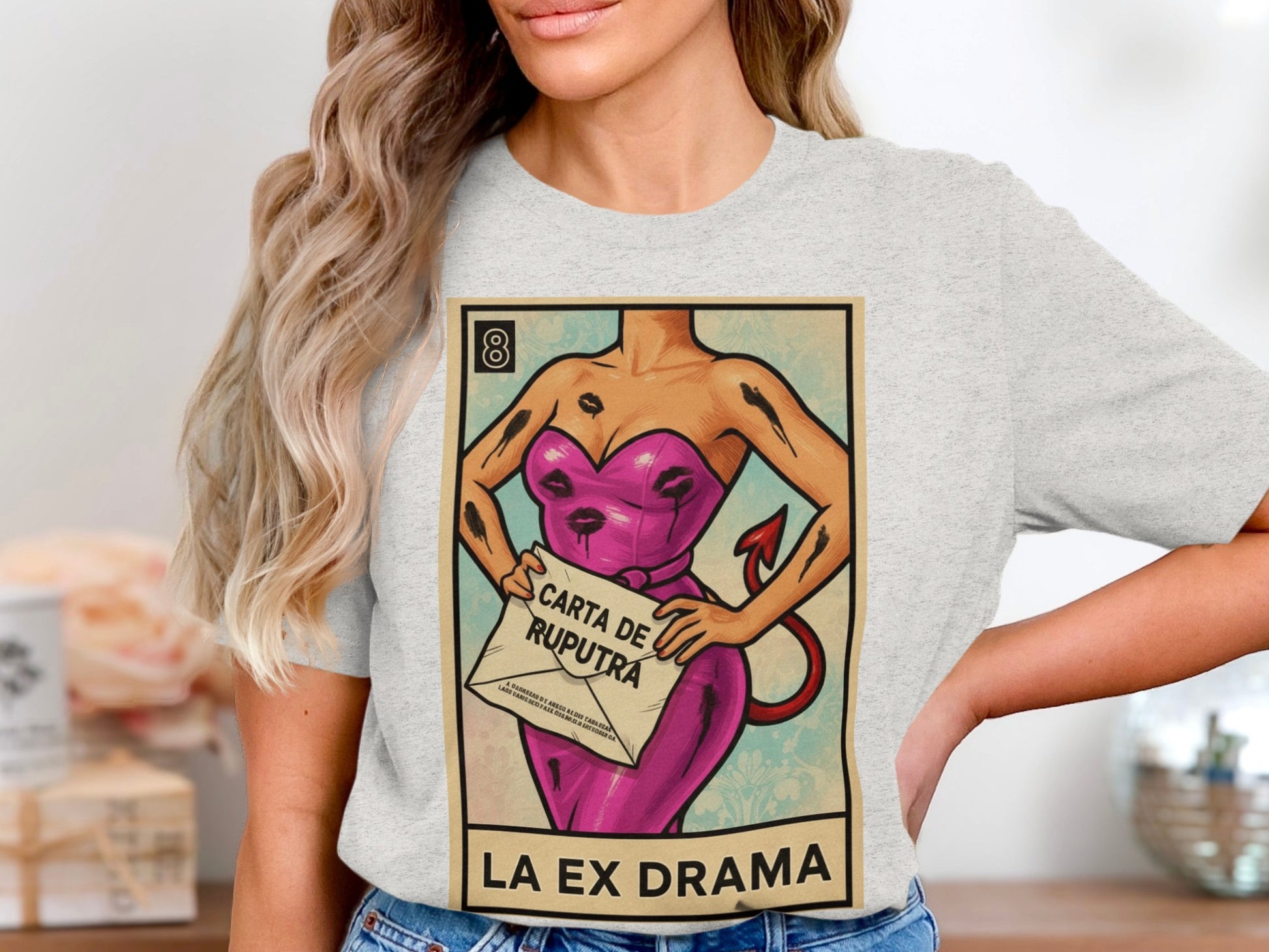 La Ex Drama Graphic Tee Funny Shirt product