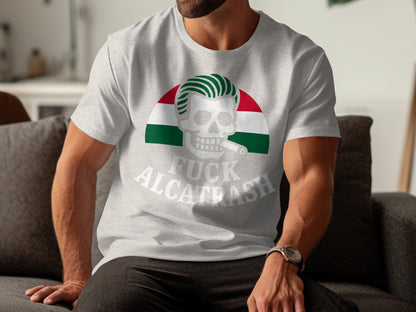 Skull Design Alcatrash Statement T-shirt product