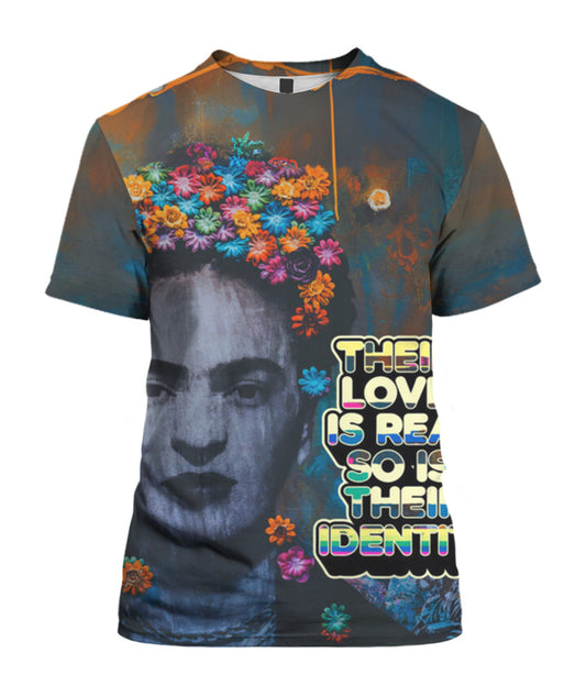 Pro-Gay Rights Shirt Frida Kahlo – Bold, Stylish, and Full of Equality Unisex T-Shirt 