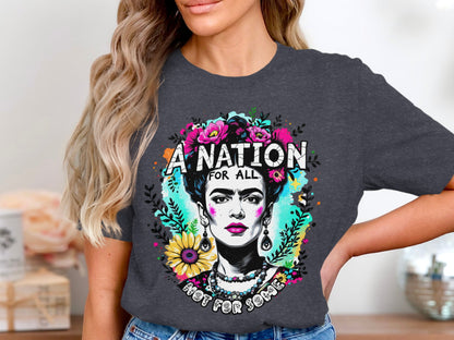 A Nation For All Not For Some Graphic Tee product