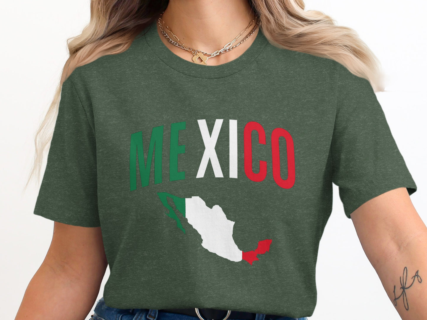 Mexico Themed Graphic Print T-Shirt product
