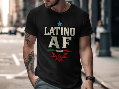 Latino AF Bold Patriotic Design T-Shirt product