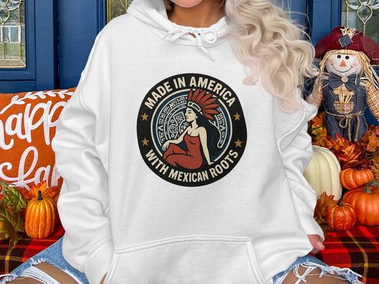 Made in America with Mexican Roots hoodie product
