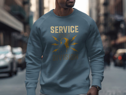 Service Over Division Graphic Sweatshirt product