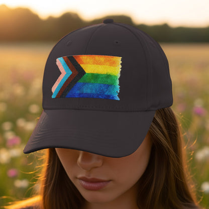 Inclusive Rainbow Pride Flag Design Hat product