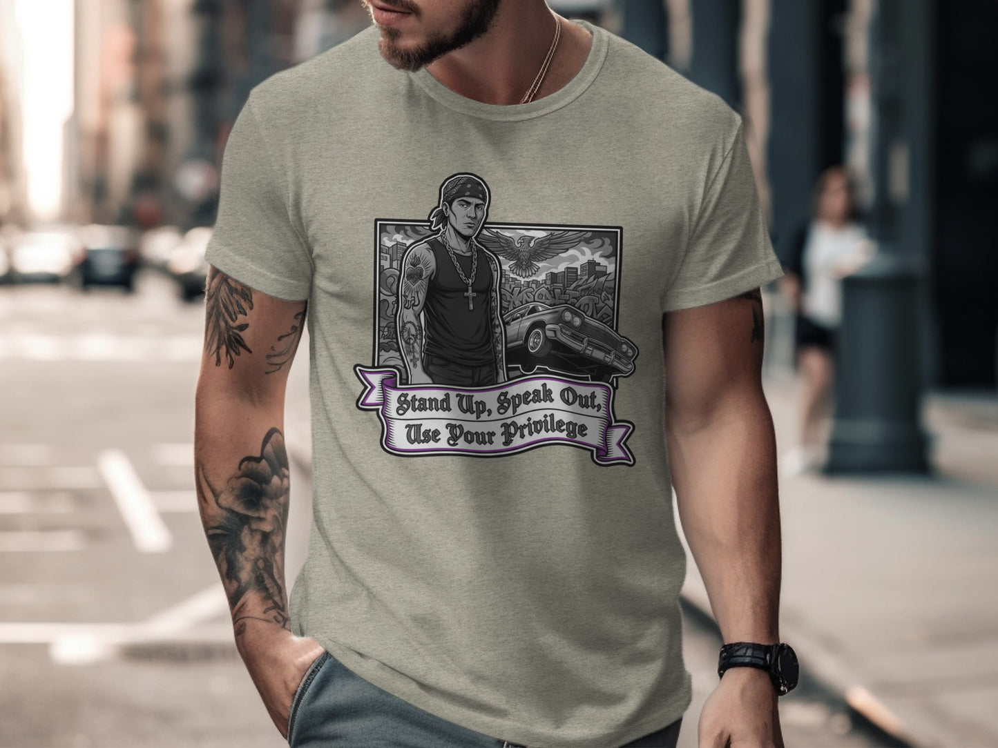 Stand Up Speak Out Use Your Privilege T-Shirt