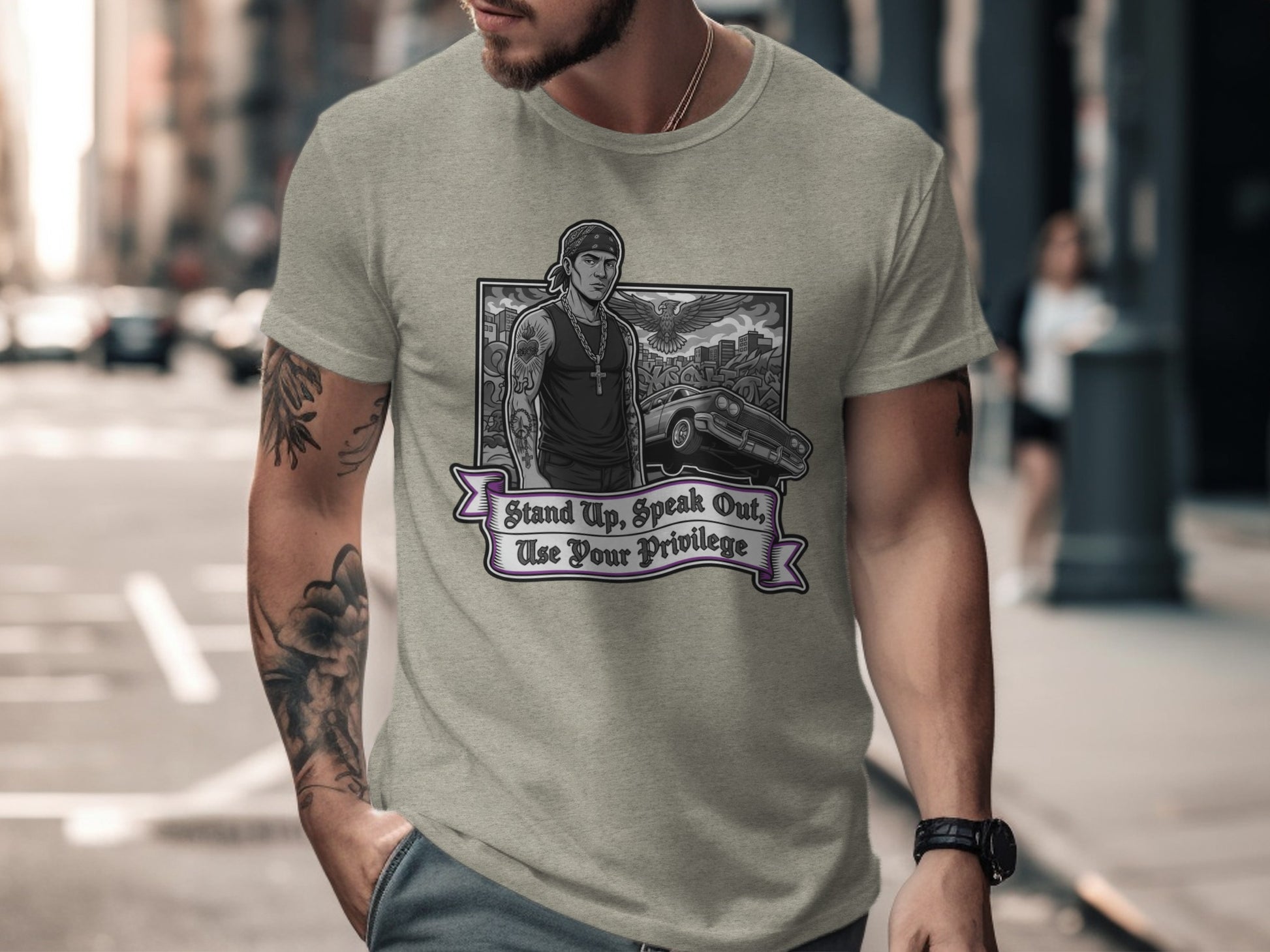 Stand Up Speak Out Use Your Privilege T-Shirt