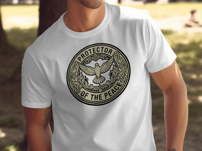 Protector of the Peace Emblem Graphic Tee