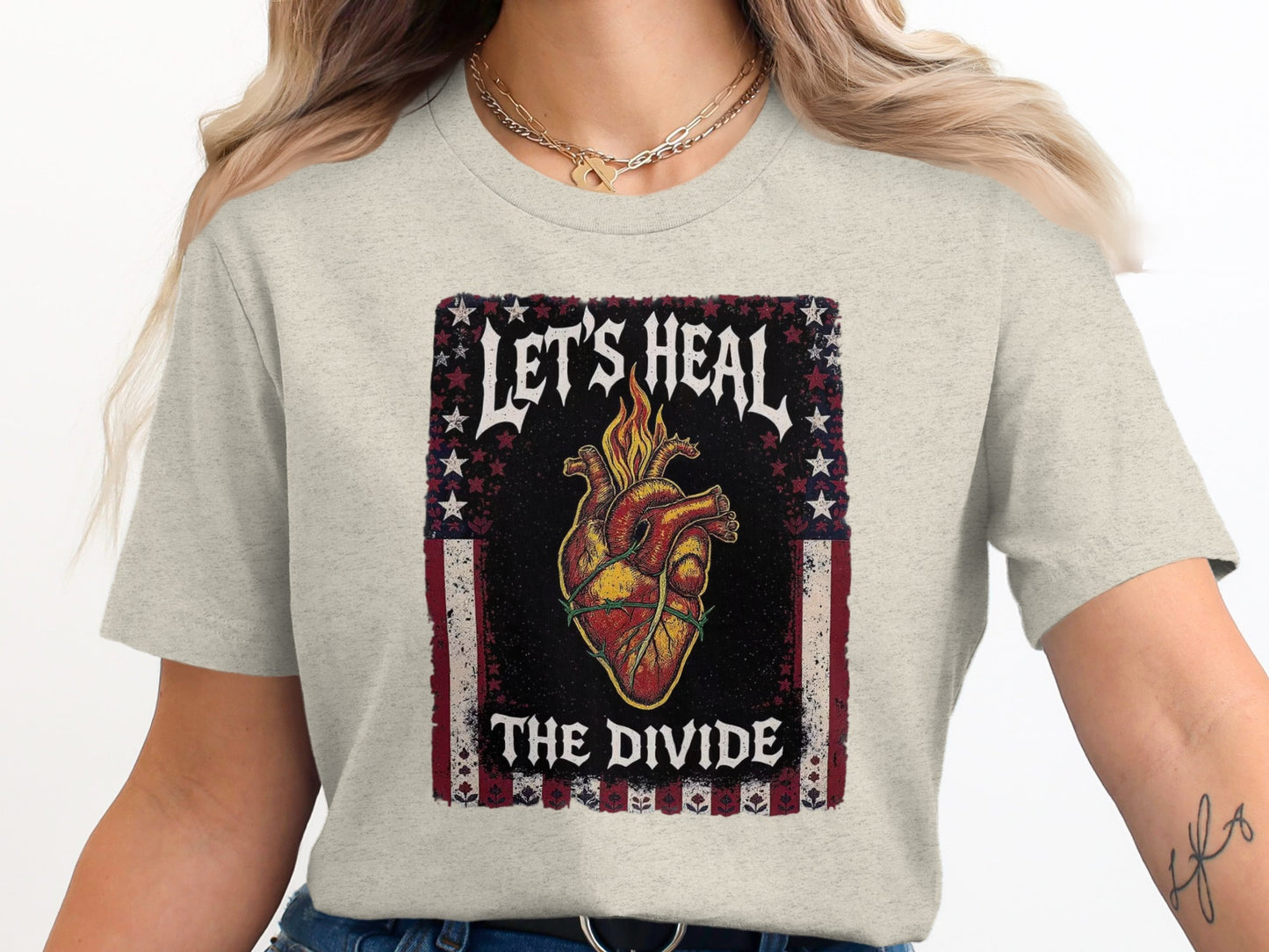 Let's Heal The Divide Graphic T-Shirt product type