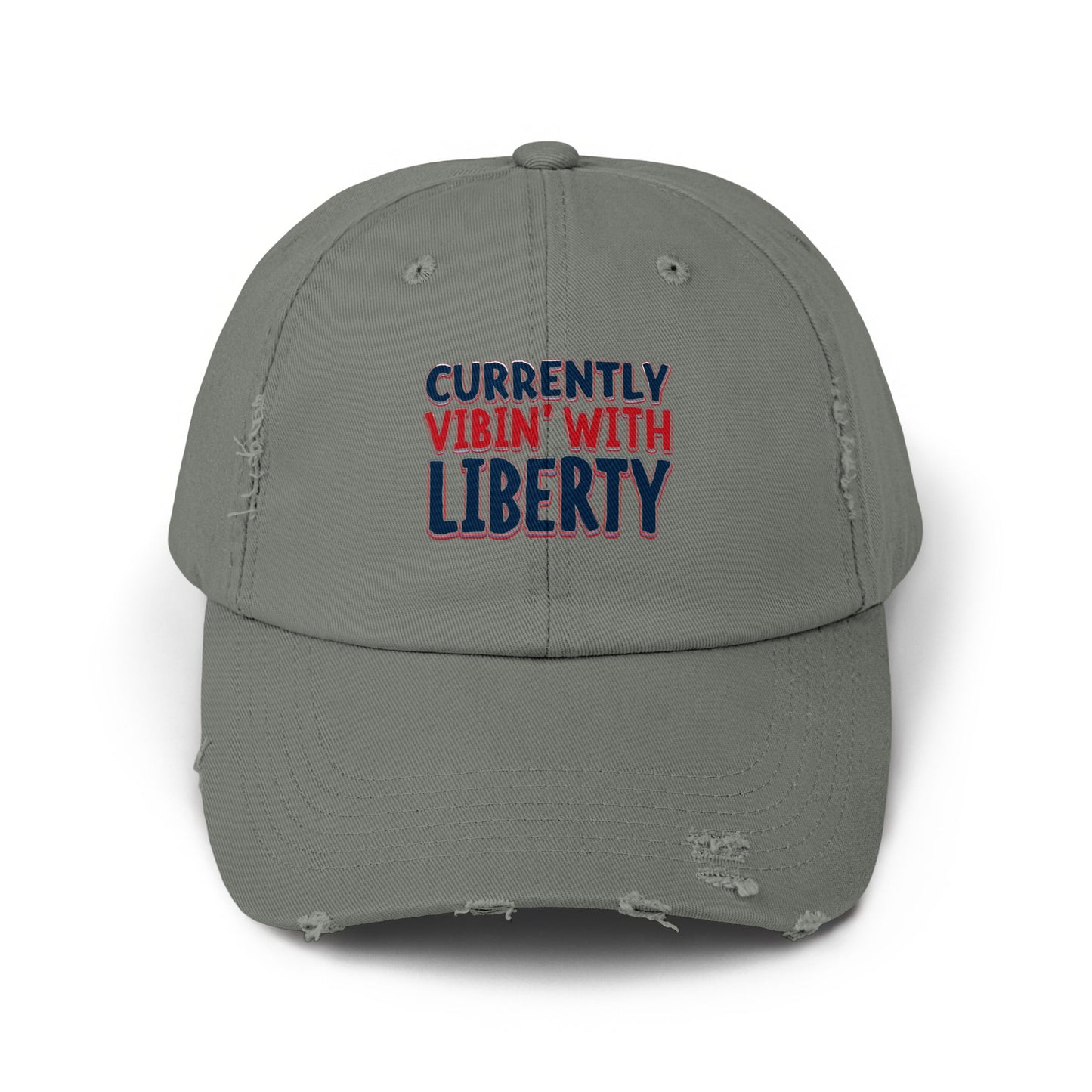 Currently Vibin' With Liberty Baseball Cap product type