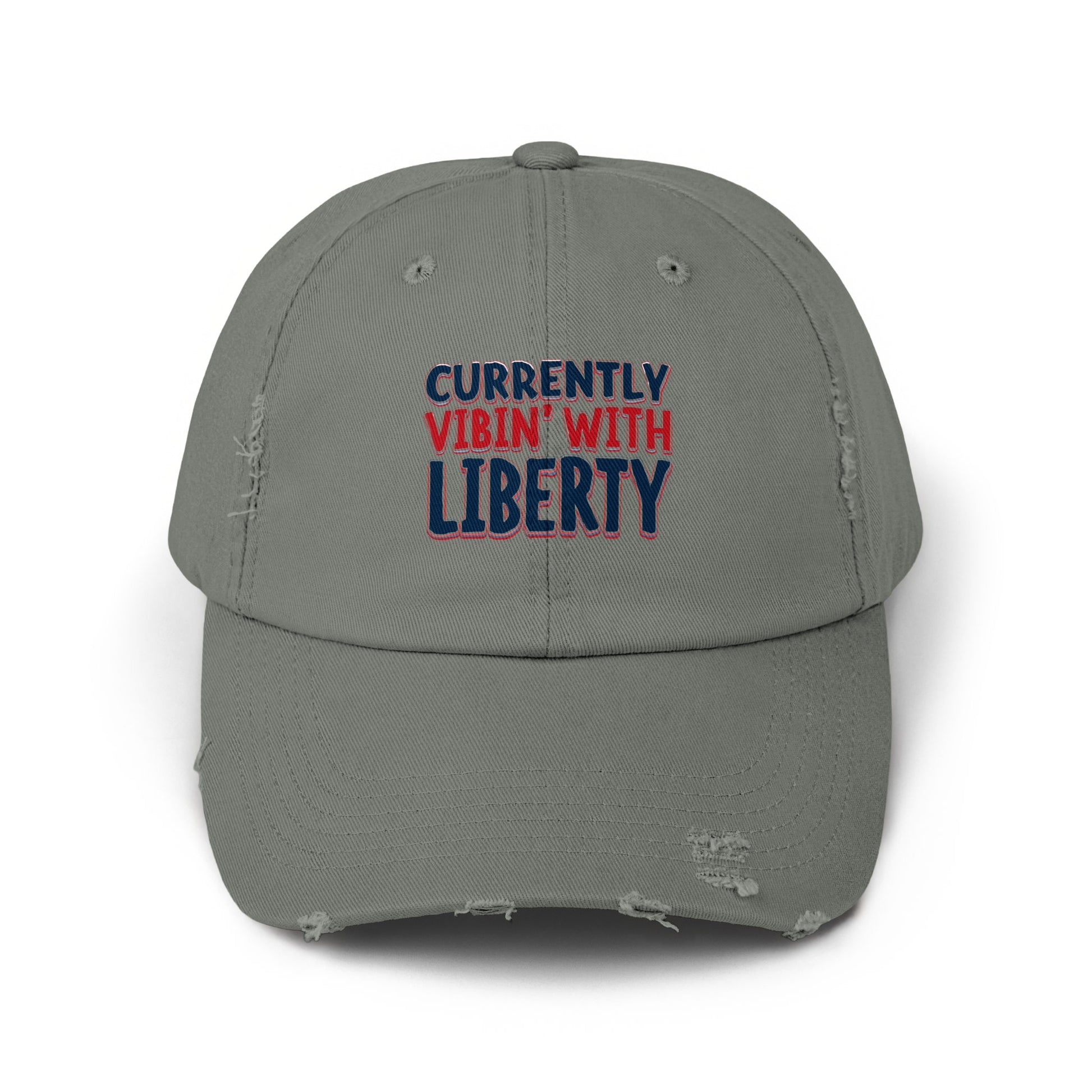 Currently Vibin' With Liberty Baseball Cap product type