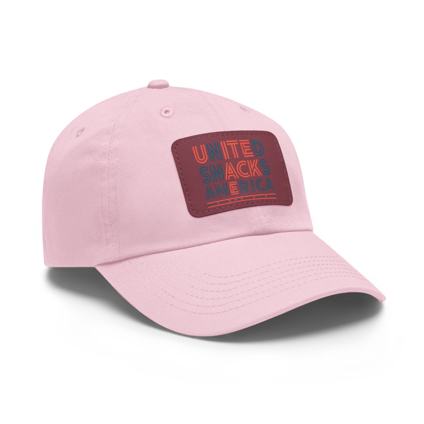 Trendy Dad Hat with Leather Patch - United Snacks America