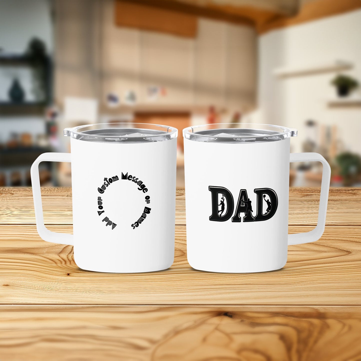 Custom Message Dad Mug Personalized Gift Product
