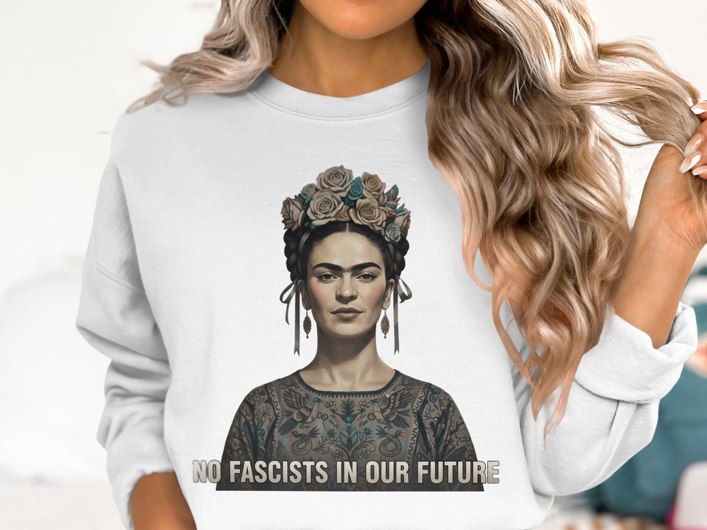 No Fascists in Our Future Graphic Sweatshirt
