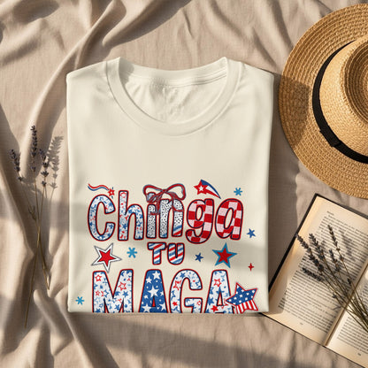 Chinga Tu Maga American Patriotic Graphic Tee product