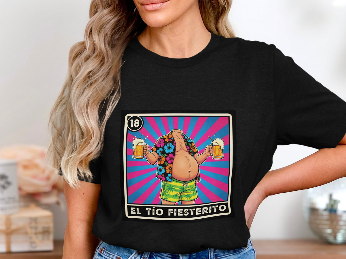 El Tío Fiestero Graphic Tee Party Product