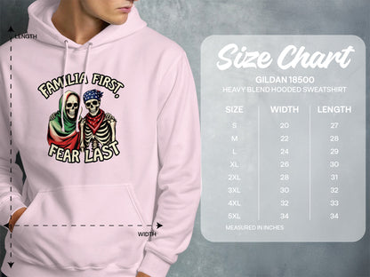 Family First Fear Last Gildan 18500 Hooded Sweatshirt product type