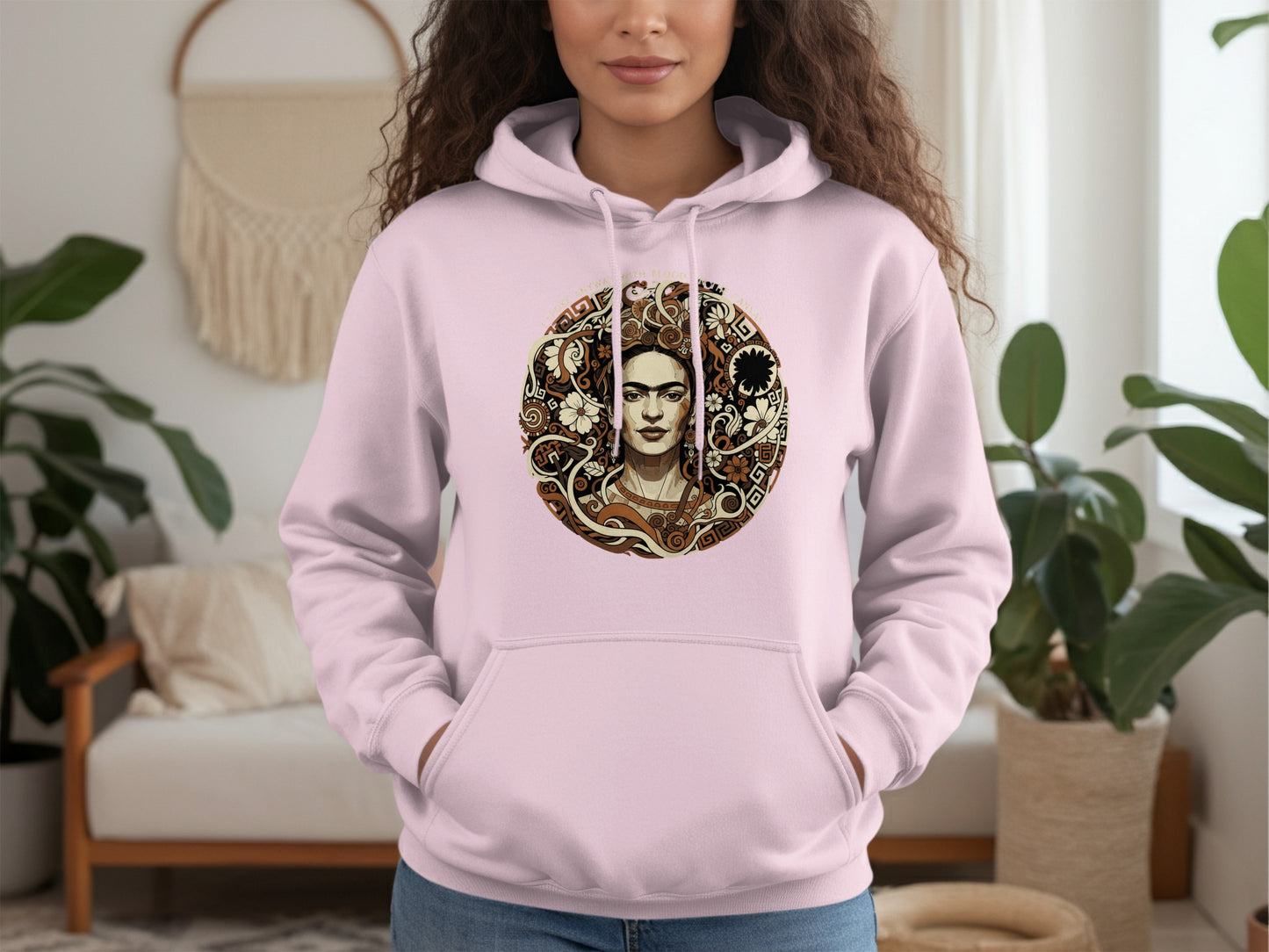 Frida Kahlo I Spoke Anyway With Blood On Canvas Hoodies