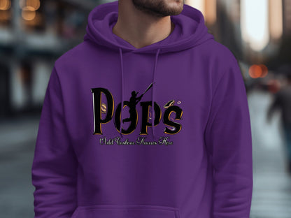 Pops Unique Design Purple Hoodie Product