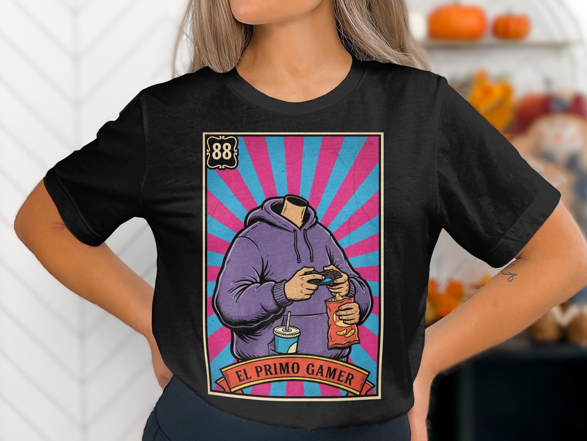 El Primo Gamer Graphic Tee Vibrant Casual Shirt product