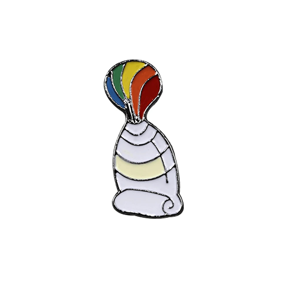 Show Your Pride with Custom Enamel Pins: Rainbow Flags, Heart Brooches, and More! Perfect for Adding a Splash of Color to Your Style!
