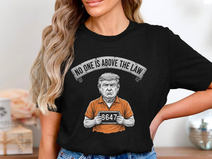 No One Is Above the Law 8647 Funny Shirt product type