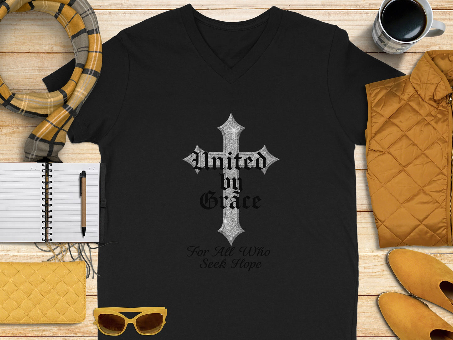United by Grace For All Who Seek Hope Shirt