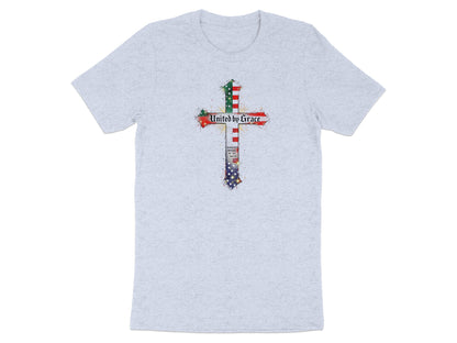 United by Grace Patriotic Cross Graphic Shirt product type