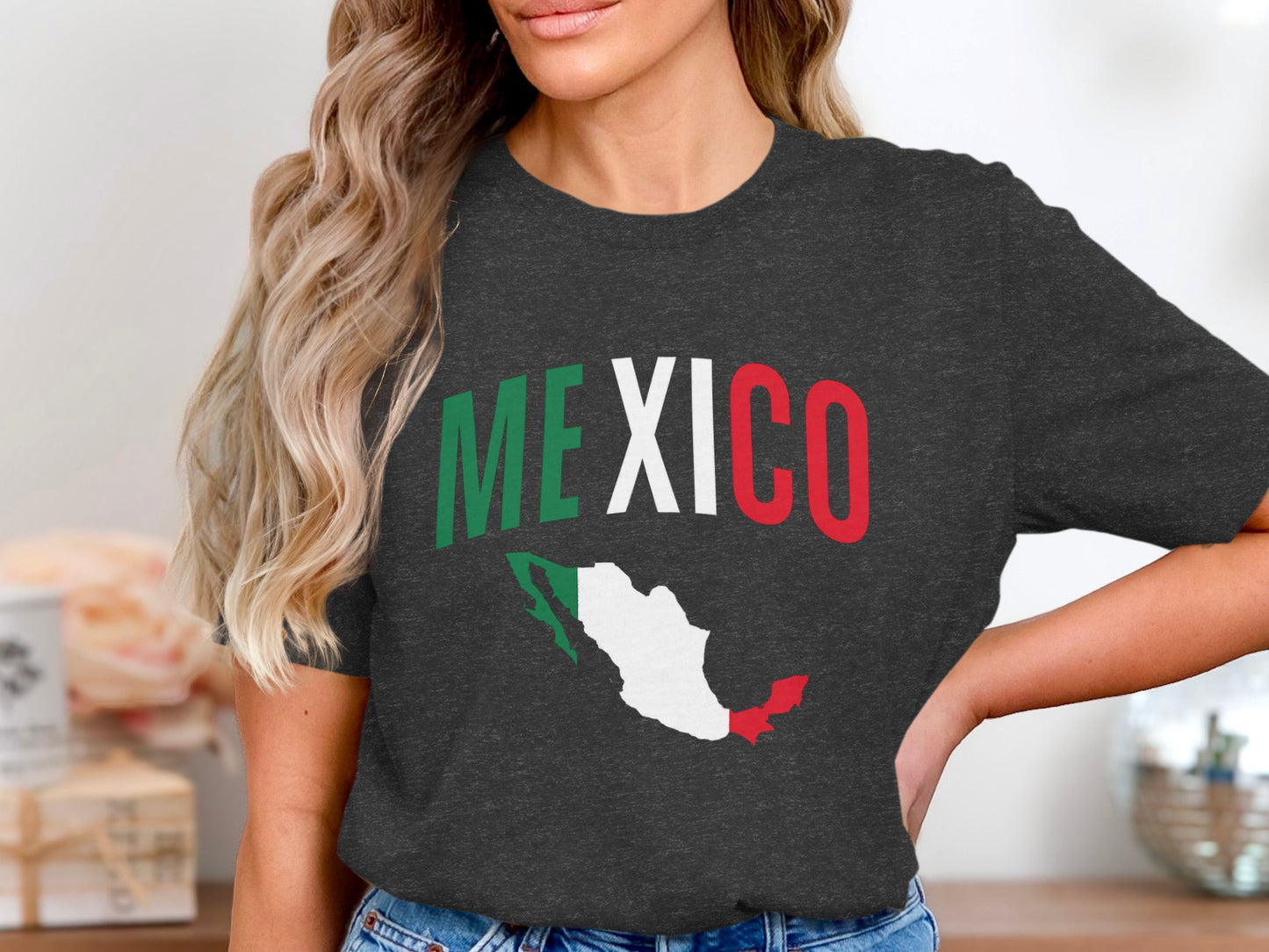 Mexico Graphic Tee with Map Design product type
