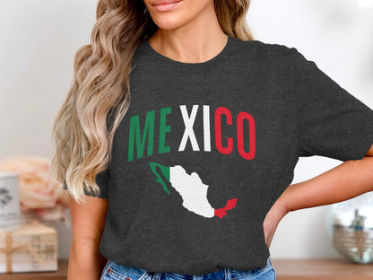 Mexico Graphic Tee with Map Design product type
