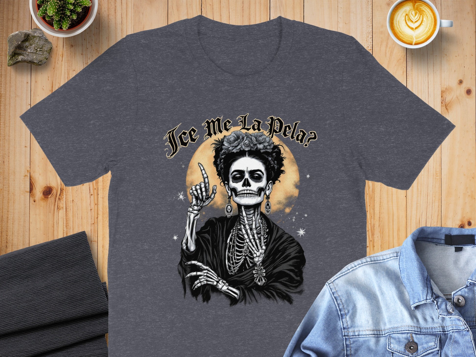 Ice Me La Pela Skeleton Graphic Tees product