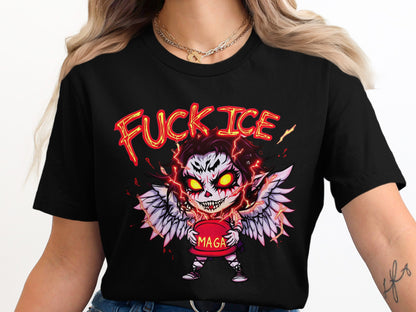 Graphic Tee with Bold Statement and Fierce Character product