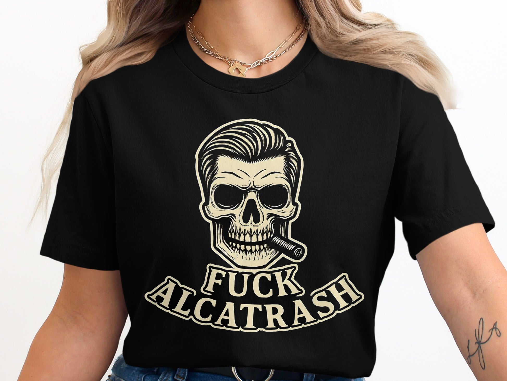 Bold Skull Design Statement T-shirt product