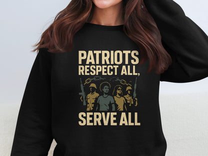 Patriots Respect All Serve All Sweatshirt product type