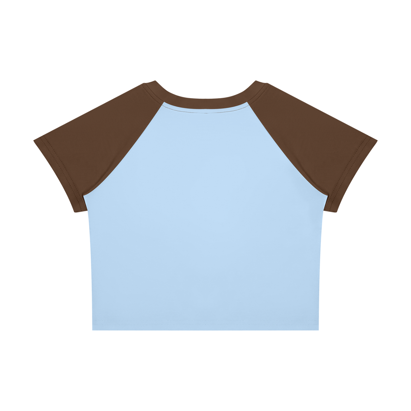 Antifa Funny Crop Tee Women’s Raglan Color Block Baby T-Shirt