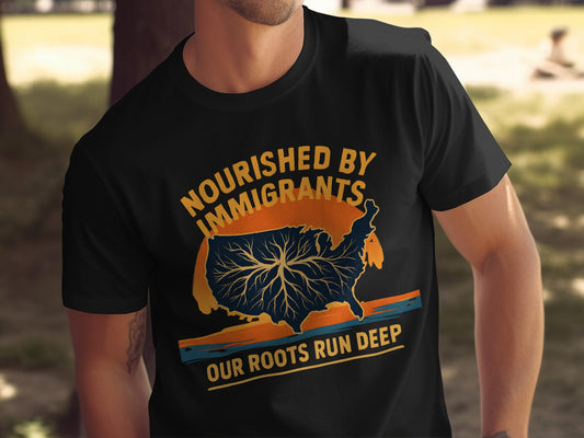 Nourished By Immigrants Our Roots Run Deep product type