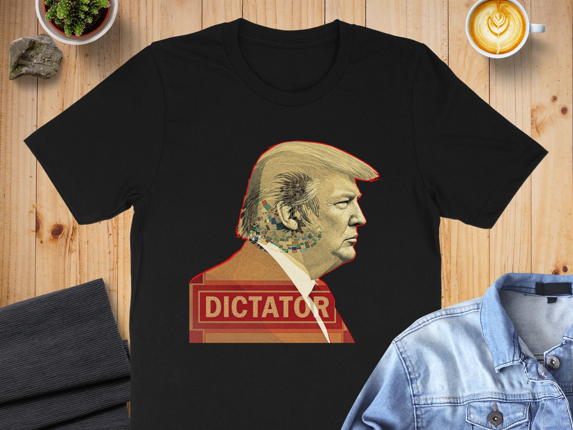 Dictator Trump Graphic Tee Men's Clothing product type