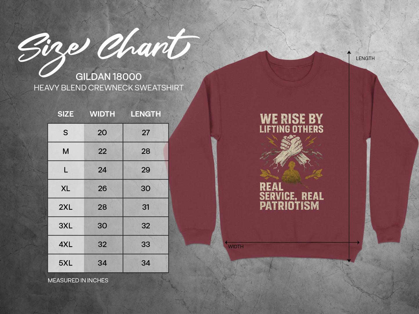 We Rise By Lifting Others Heavy Blend Sweatshirt product