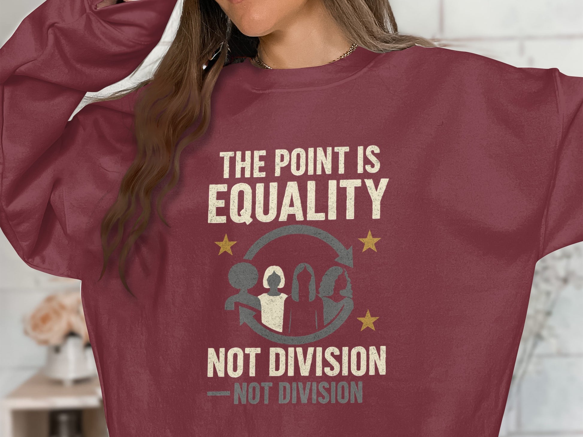 The Point is Equality Not Division Shirt Product