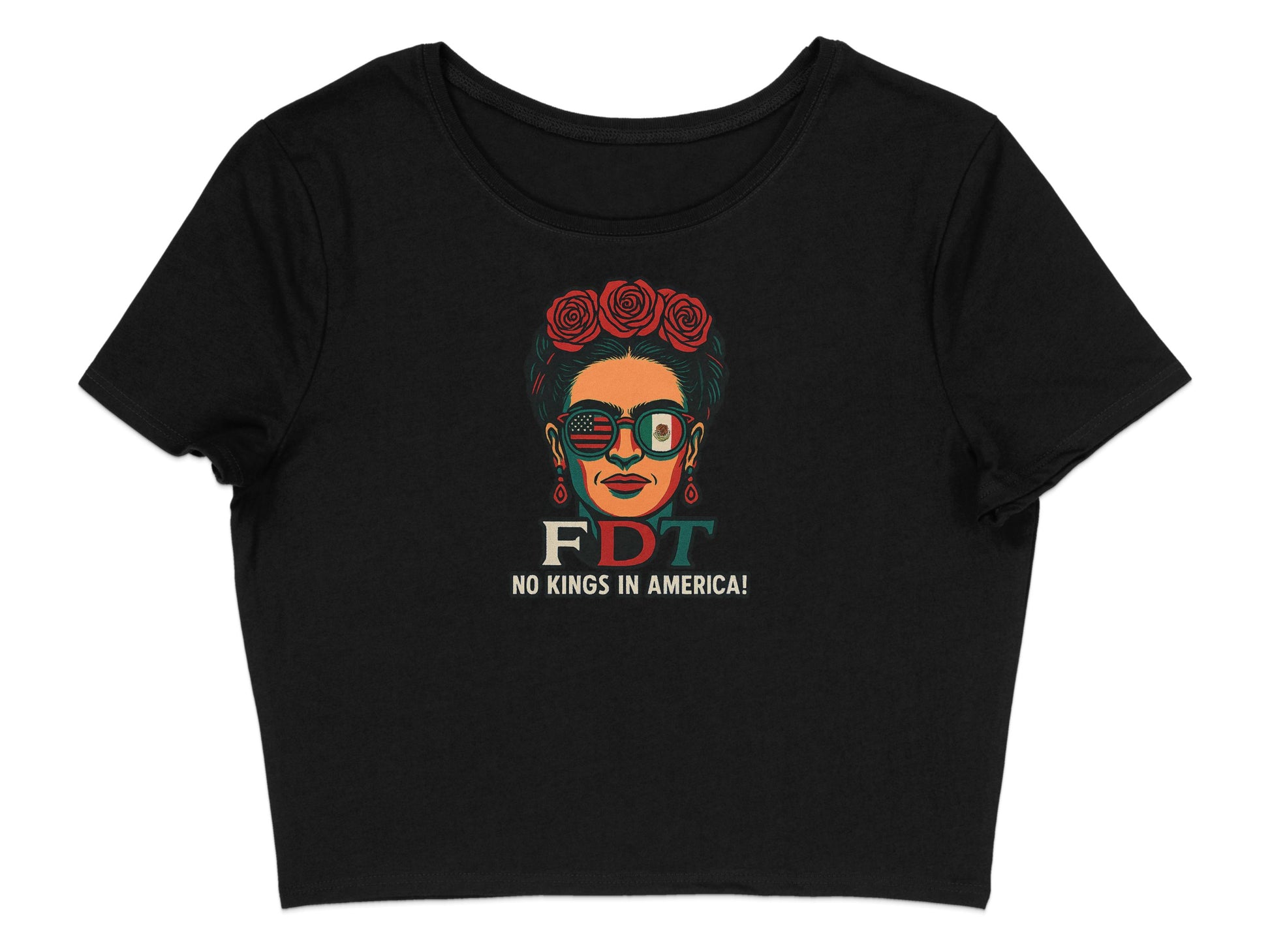 FDT No Kings In America Graphic Crop Top product