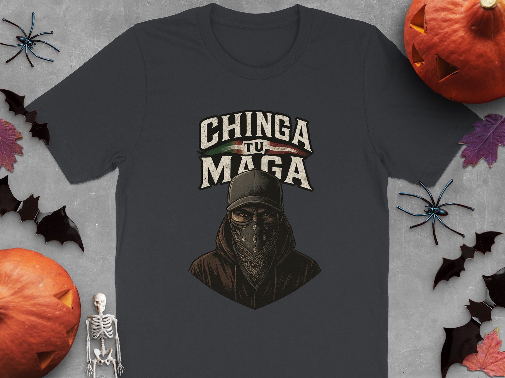 Chinga Tu Maga Halloween T-shirt Novelty Product