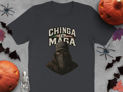 Chinga Tu Maga Halloween T-shirt Novelty Product