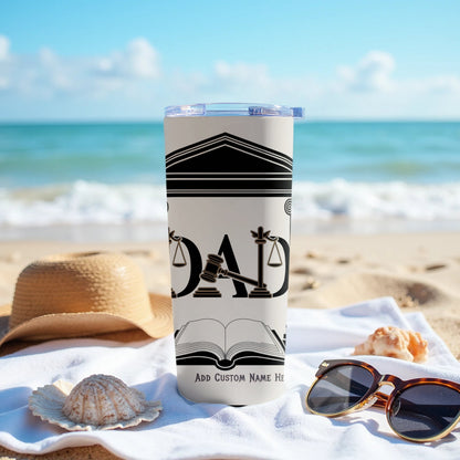 Personalized Dad Beach Themed Travel Mug product
