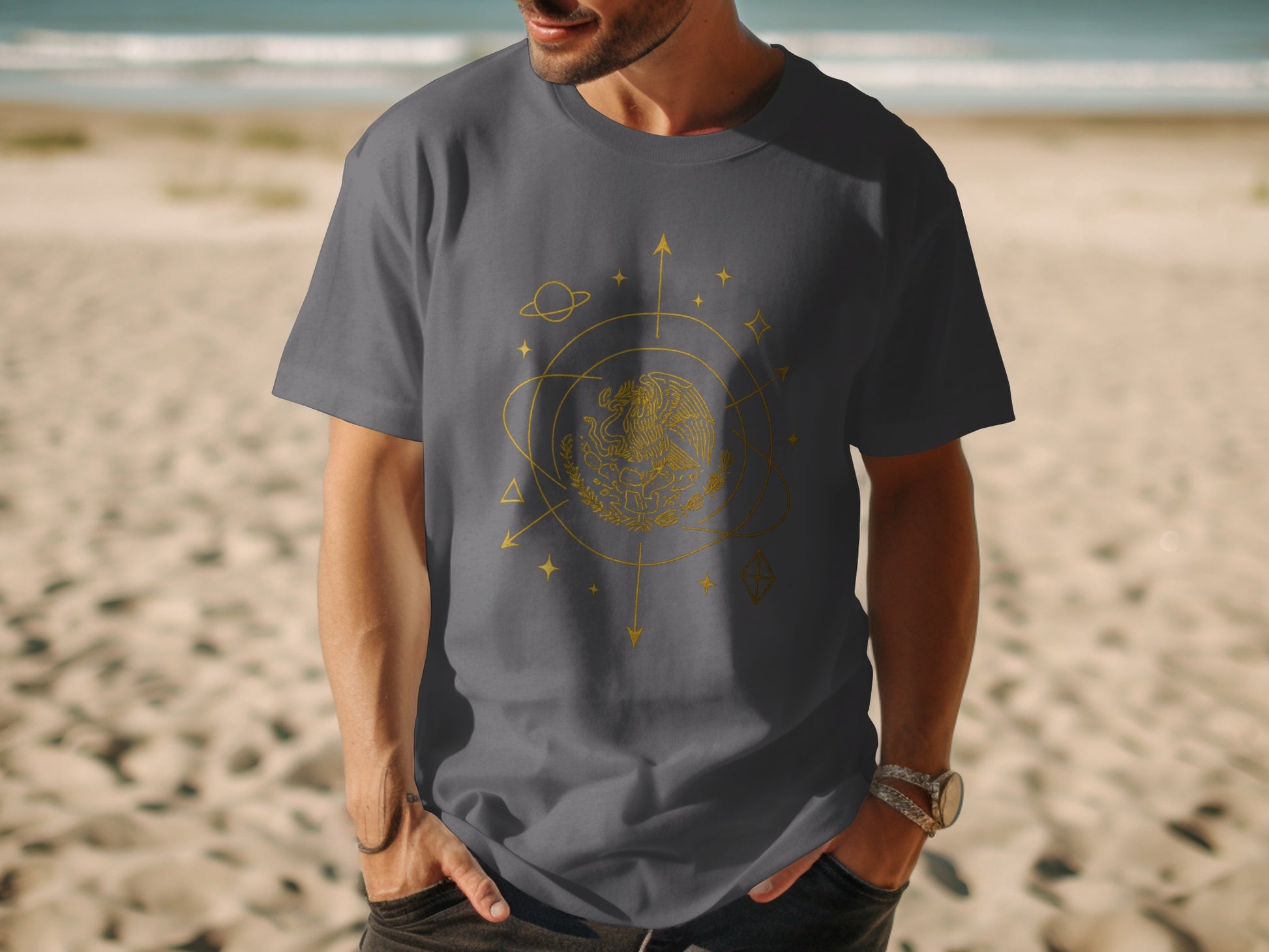 Celestial Dragon Graphic Tee Comfortable T-shirt product