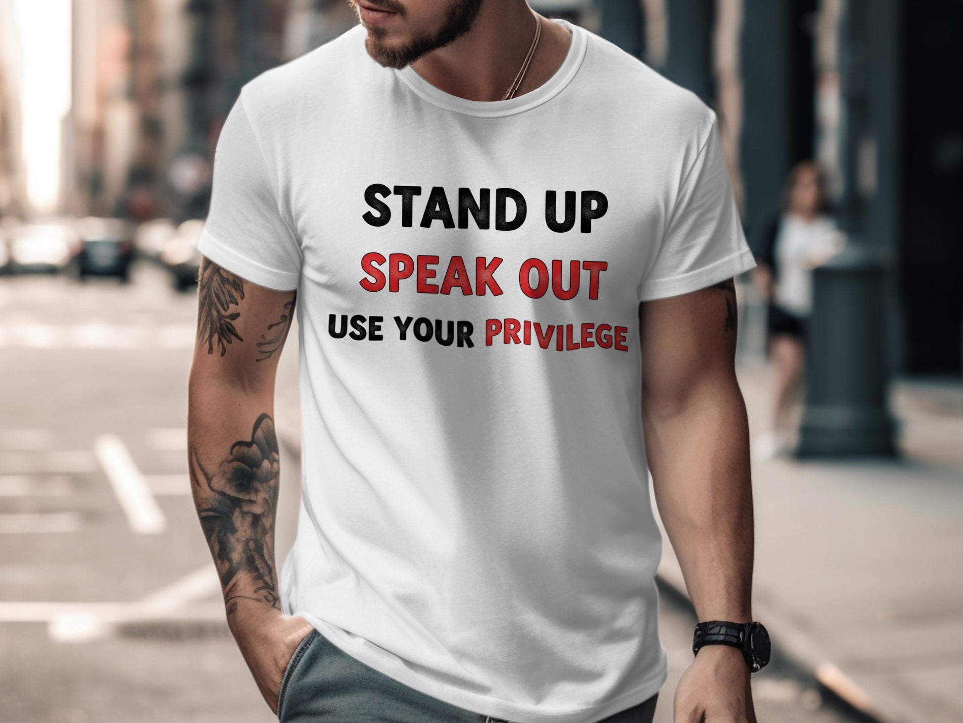 Stand Up Speak Out Use Your Privilege  product
