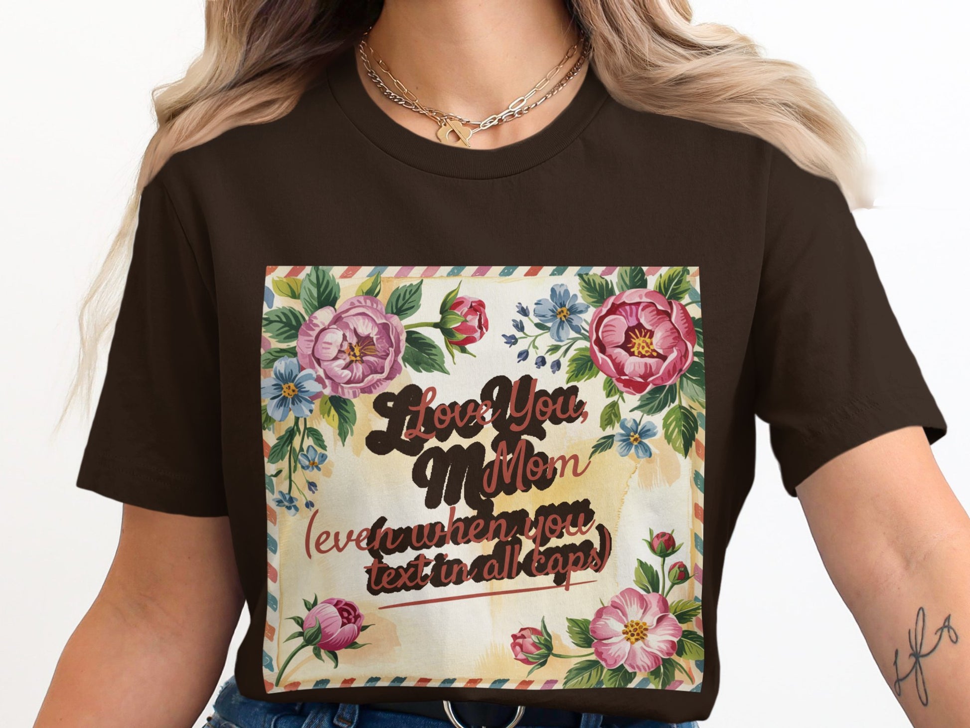Love You Mom Even When You Text in All Caps product type