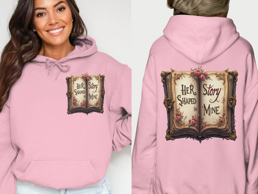 Her Shaped Story In Mine Hoodie product
